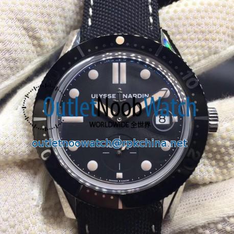 Replica Ulysse Nardin Diver Le Locle 3203-950 SY Stainless Steel Black Dial Swiss 2824-2