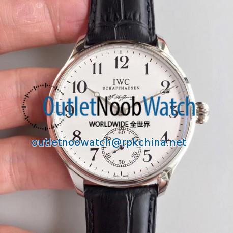 Replica IWC Portugieser F.A Jones Limited Edition IW544203 GS Stainless Steel White Dial Swiss 98290