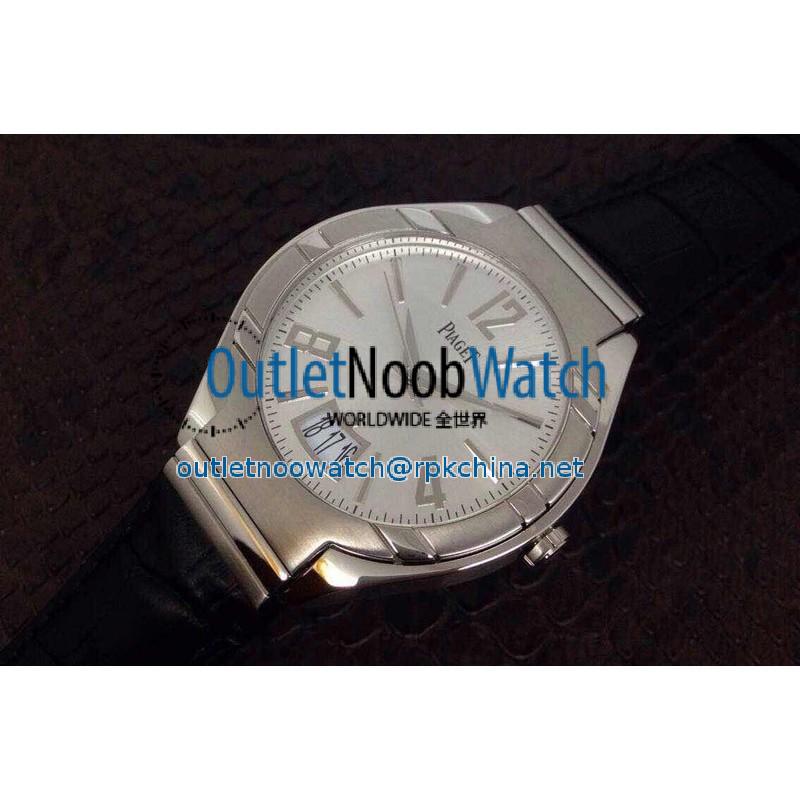 Replica Piaget Polo Stainless Steel Silver Dial M9015