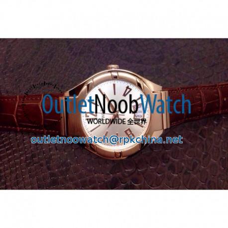 Replica Piaget Polo Rose Gold Silver Dial M9015