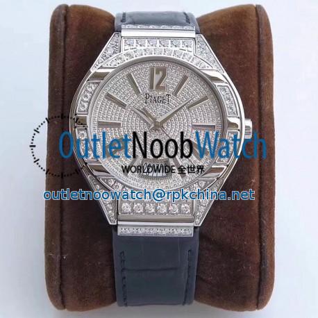 Replica Piaget Polo MK Stainless Steel & Diamonds Diamond Dial Swiss 800P