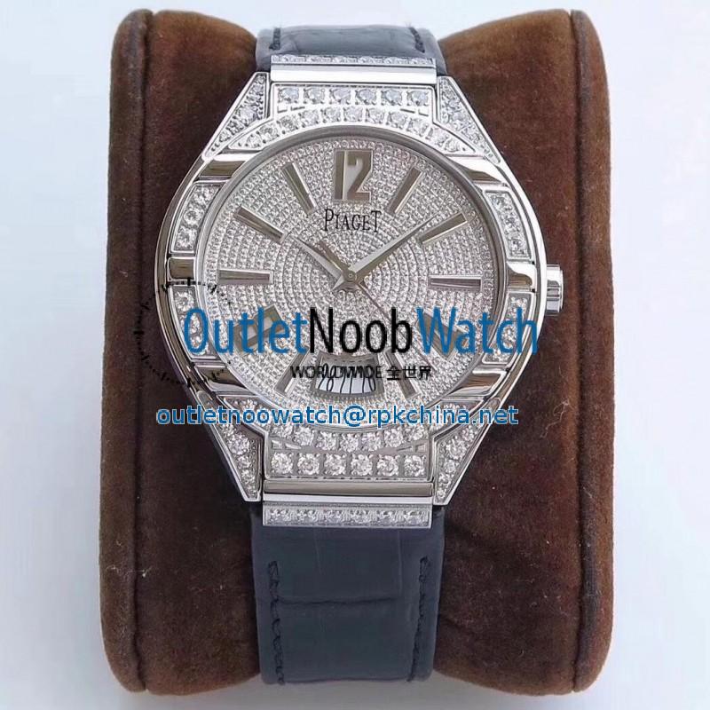 Replica Piaget Polo MK Stainless Steel & Diamonds Diamond Dial Swiss 800P