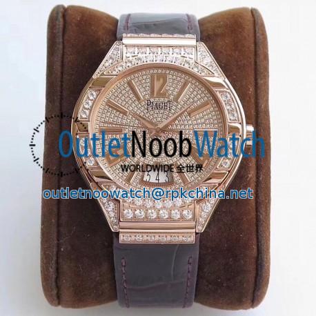 Replica Piaget Polo MK Rose Gold & Diamonds Diamond Dial Swiss 800P