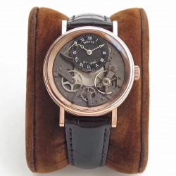 Replica Breguet Tradition 7027 7027BR/R9/9V6 N Rose Gold Grey Skeleton Dial Swiss 507DR1