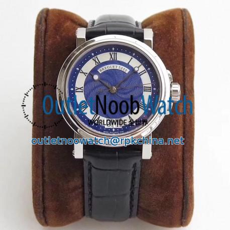 Replica Breguet Marine Big Date 5817ST/92/5V8 ZF Stainless Steel Blue Dial Swiss 517GG