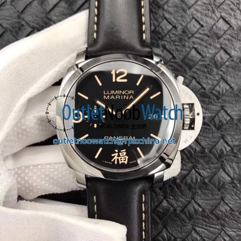 Replica Panerai Luminor Marina 1950 3 Days PAM498 FU VS V2 Stainless Steel Black Dial Swiss P9000