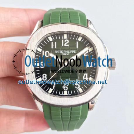 Replica Patek Philippe Aquanaut Jumbo 5167A MP Stainless Steel Green Dial Swiss 324SC