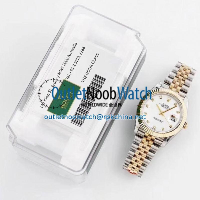 Replica Rolex Datejust II 116333 41MM GM Stainless Steel & Yellow Gold Mother Of Pearl Dial Swiss 3235