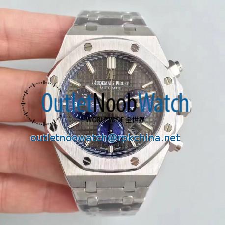 Replica Audemars Piguet Royal Oak Chronograph 26331 JH Stainless Steel Black Dial Swiss 7750