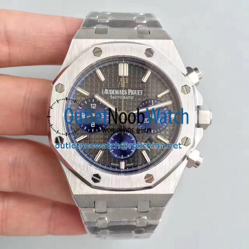 Replica Audemars Piguet Royal Oak Chronograph 26331 JH Stainless Steel Black Dial Swiss 7750