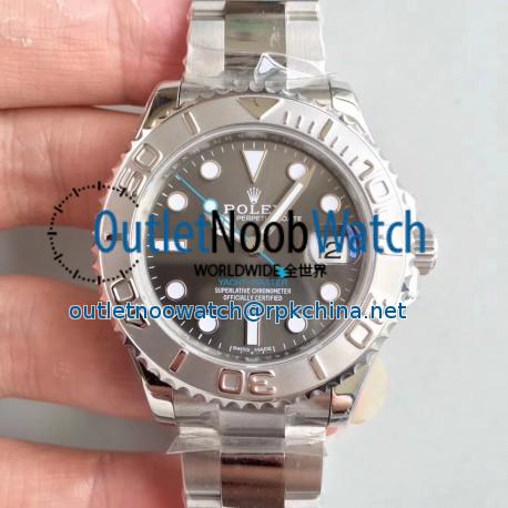 Replica Rolex Yacht-Master 37 268622 AR Stainless Steel 904L Anthracite Dial Swiss 2824-2