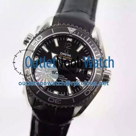 Replica Omega Planet Ocean Professional Lady 37MM Stainless Steel Black Dial Swiss movement 8520