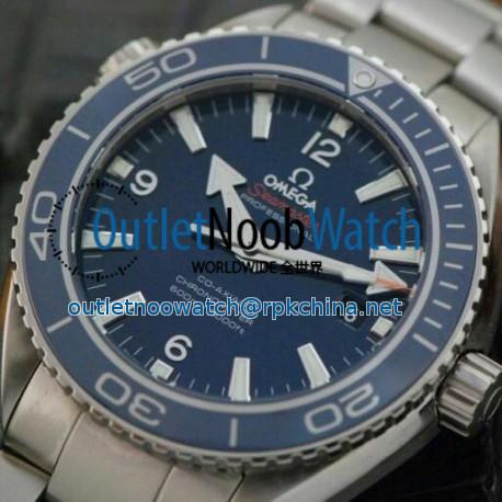 Replica Omega Seamaster Planet Ocean 45MM Stainless Steel Blue Dial Swiss 8500