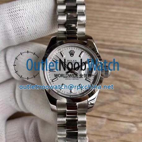 Replica Rolex Lady Datejust 28 279160 28MM WF Stainless Steel Silver Dial Swiss 2671