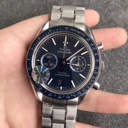 Replica Omega Speedmaster Moonwatch Co-Axial Chronograph 44.25MM 311.90.44.51.03.001 OM V2 Stainless Steel Blue Dial Swiss 9300