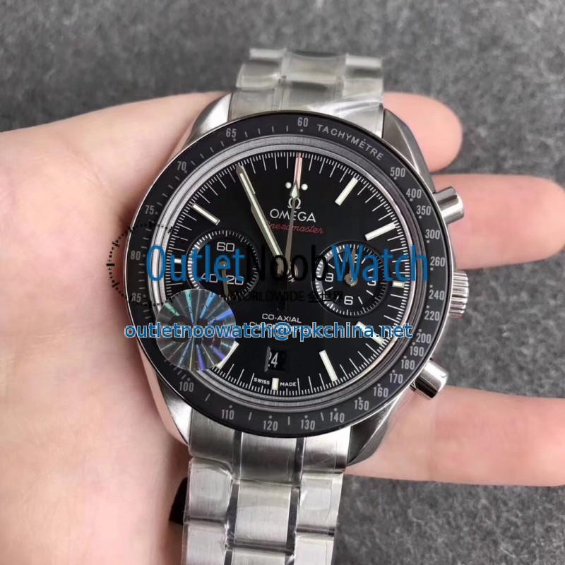 Replica Omega Speedmaster Moonwatch Co-Axial Chronograph 44.25MM 311.30.44.51.01.002 OM V2 Stainless Steel Black Dial Swiss 9300