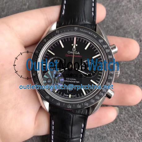 Replica Omega Speedmaster Moonwatch Co-Axial Chronograph 44.25MM 311.33.44.51.01.001 OM V2 Stainless Steel Black Dial Swiss 9300