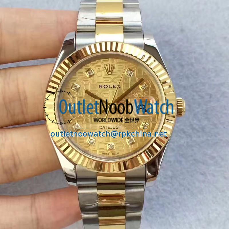 Replica Rolex Datejust II 126333 41MM N Stainless Steel & Yellow Gold Rolex Dial Swiss 2836-2