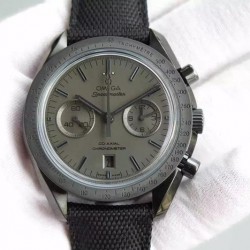 Replica Omega Speedmaster Professional Moonwatch Chronograph PVD Black Dial Swiss 9300