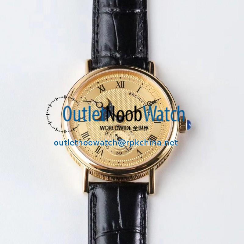 Replica Breguet Classique Moonphase 4396 GXG Yellow Gold Gold Dial Swiss 5165R