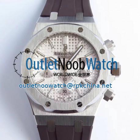 Replica Audemars Piguet Royal Oak Chronograph 26331 JH Stainless Steel Silver Dial Swiss 7750