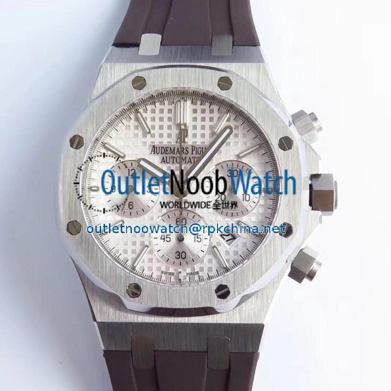 Replica Audemars Piguet Royal Oak Chronograph 26331 JH Stainless Steel Silver Dial Swiss 7750