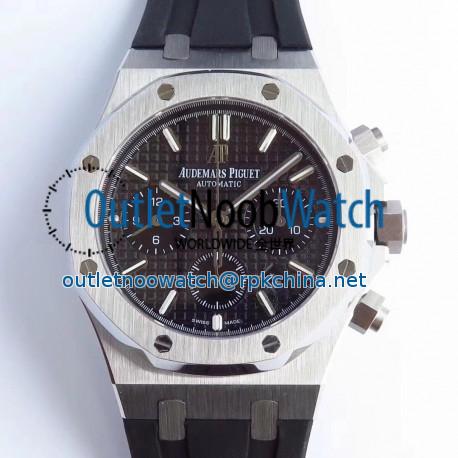 Replica Audemars Piguet Royal Oak Chronograph 26331 JH Stainless Steel Black Dial Swiss 7750