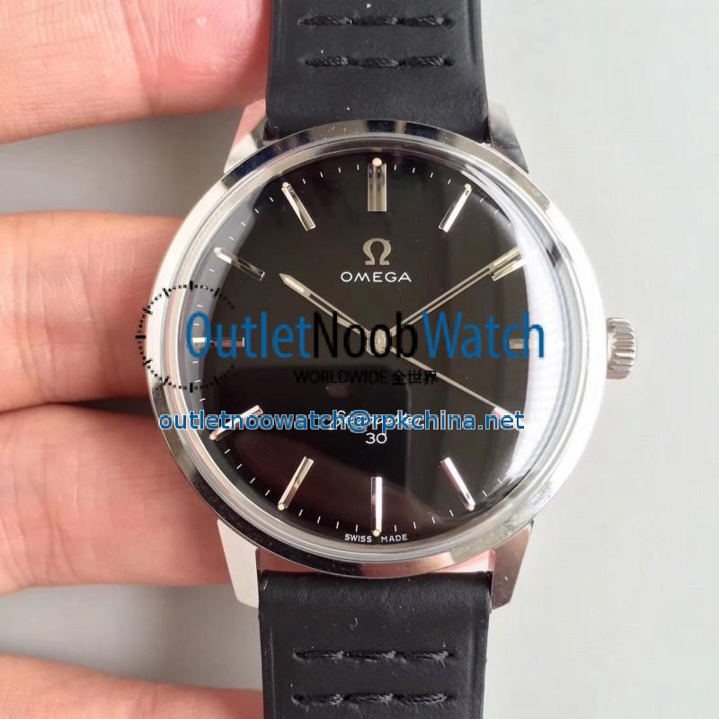 Replica Omega Seamaster 30 135.007 1962 UT Stainless Steel Black Dial M8215