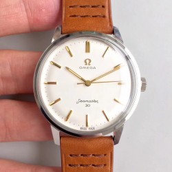 Replica Omega Seamaster 30 135.007 1962 UT Stainless Steel White Dial M8215