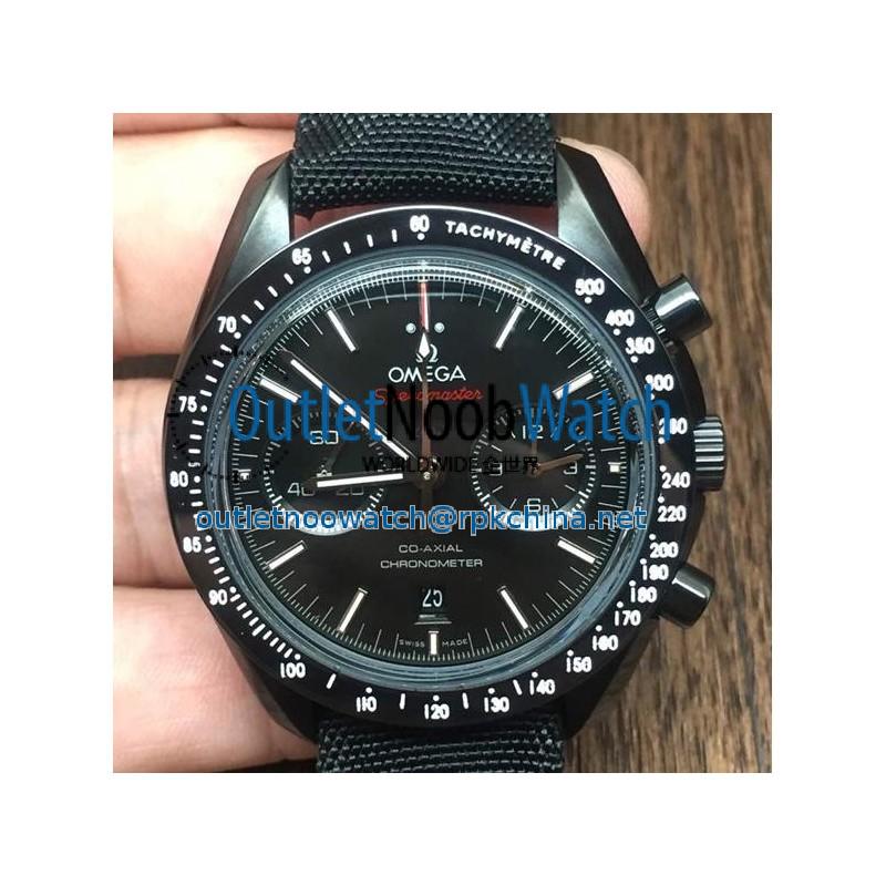 Replica Omega Speedmaster Professional Chronograph PVD Black Dial Swiss 9300