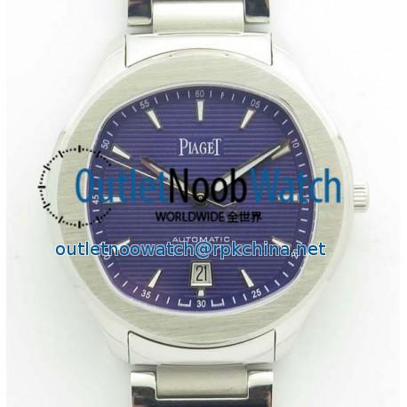 Replica Piaget Polo G0A41002 3A Stainless Steel Blue Dial Swiss 1110P