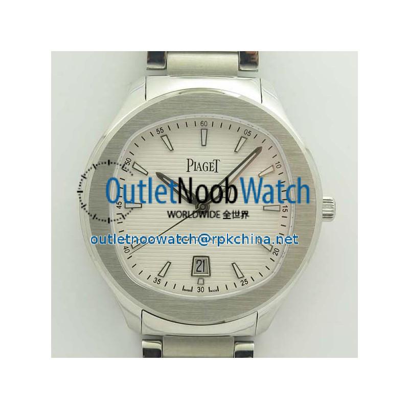 Replica Piaget Polo G0A41001 3A Stainless Steel White Dial Swiss 1110P