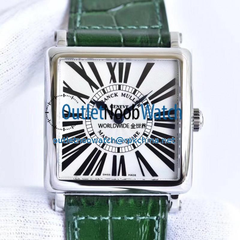 Replica Franck Muller Master Square Ladies 6002 M QZ R GF Stainless Steel White Dial Swiss Quartz