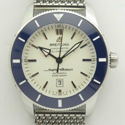 Replica Breitling Superocean Heritage II 46MM AB202012G828152A N Stainless Steel White Dial Swiss 2824-2