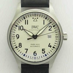 Replica IWC Pilot Mark XVIII IW327002 MKS V2 Stainless Steel White Dial Swiss 2892