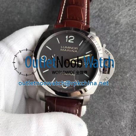 Replica Panerai Luminor Marina 1950 PAM351 VS Stainless Steel Black Dial Swiss P9000