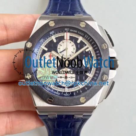 Replica Audemars Piguet Royal Oak Offshore 26401PO.OO.A018CR.01 JF V2 Stainless Steel Blue Dial Swiss 3126