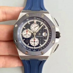 Replica Audemars Piguet Royal Oak Offshore 26401PO.OO.A018CR.01 JF V2 Stainless Steel Blue Dial Swiss 3126