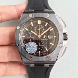 Replica Audemars Piguet Royal Oak Offshore 26405CE.OO.A002CA.02 JF V2 Ceramic Black Dial Swiss 3126