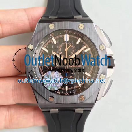 Replica Audemars Piguet Royal Oak Offshore 26405CE.OO.A002CA.02 JF V2 Ceramic Black Dial Swiss 3126