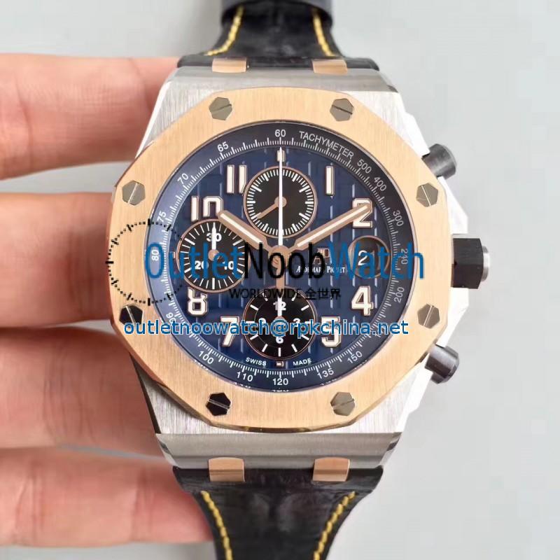 Replica Audemars Piguet Royal Oak Offshore 26471SR.OO.D101CR.01 JF V2 Stainless Steel Blue Dial Swiss 3126