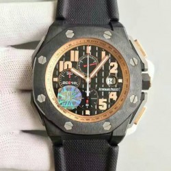 Replica Audemars Piguet Royal Oak Offshore Arnold Schwarzenegger The Legacy 263781O.OO.A001KE.01 Black Ceramic Black Dial Swiss 