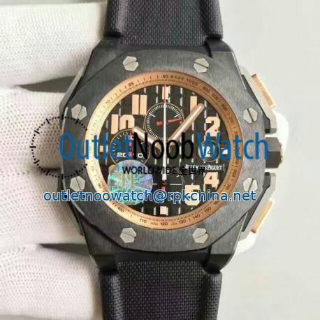 Replica Audemars Piguet Royal Oak Offshore Arnold Schwarzenegger The Legacy 263781O.OO.A001KE.01 Black Ceramic Black Dial Swiss 