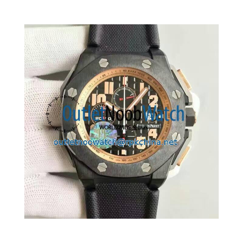 Replica Audemars Piguet Royal Oak Offshore Arnold Schwarzenegger The Legacy 263781O.OO.A001KE.01 Black Ceramic Black Dial Swiss 