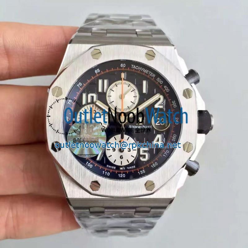 Replica Audemars Piguet Royal Oak Offshore Navy 26470ST.OO.A027CA.01 JF V2 Stainless Steel Blue Dial Swiss 3126