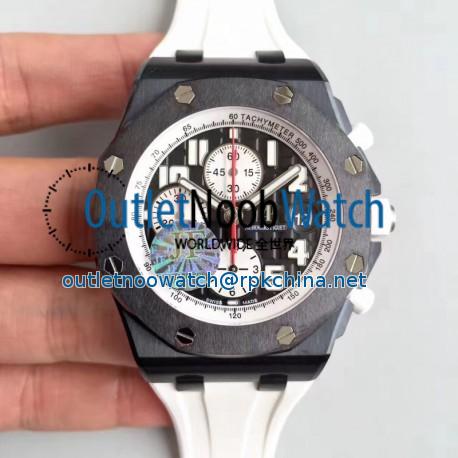 Replica Audemars Piguet Royal Oak Offshore Marcus Edition 26299SN/D010CA.01 JF V2 Black Ceramic Black Dial Swiss 7750