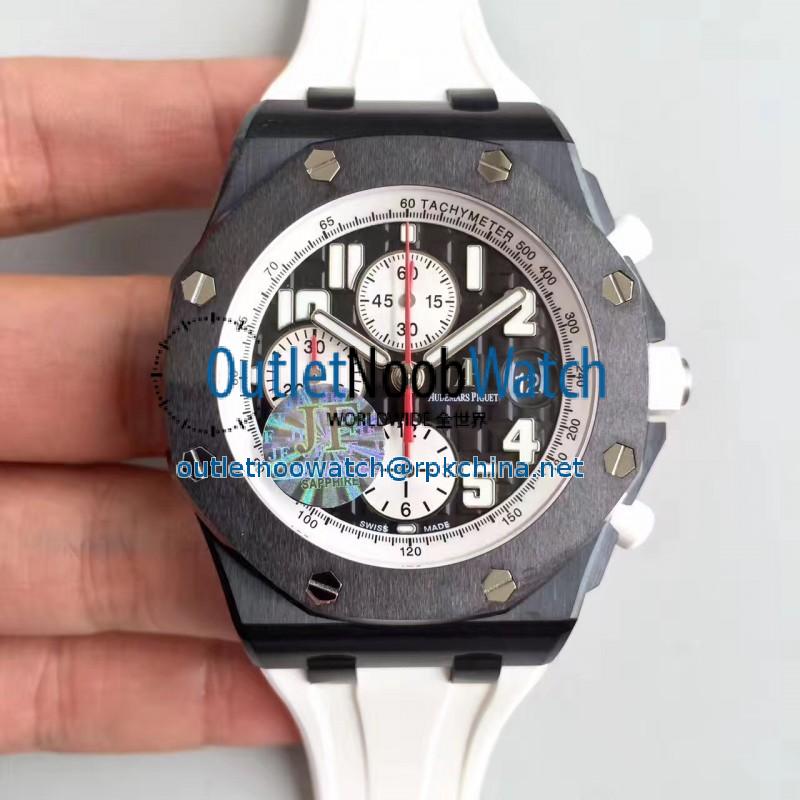 Replica Audemars Piguet Royal Oak Offshore Marcus Edition 26299SN/D010CA.01 JF V2 Black Ceramic Black Dial Swiss 7750