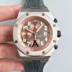 Replica Audemars Piguet Royal Oak Offshore Pride Of Indonesia 26179IR.OO.A005CR.01 JF V2 Titanium Anthracite Dial Swiss 7750