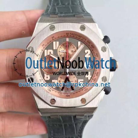 Replica Audemars Piguet Royal Oak Offshore Pride Of Indonesia 26179IR.OO.A005CR.01 JF V2 Titanium Anthracite Dial Swiss 7750