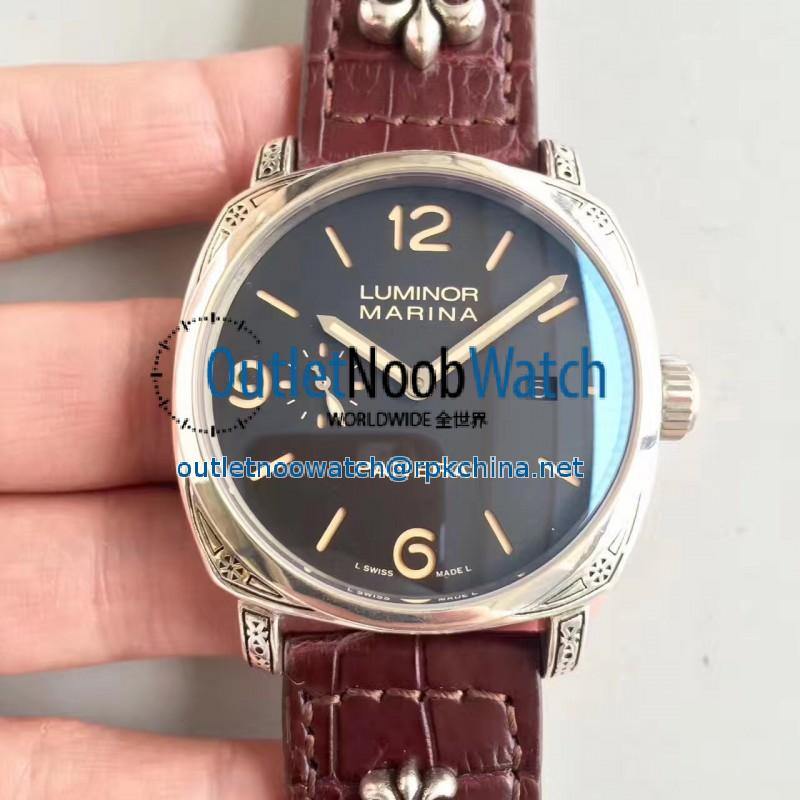 Replica Panerai Luminor Marina 1950 PAM312 JL Stainless Steel Black Dial Swiss P9000